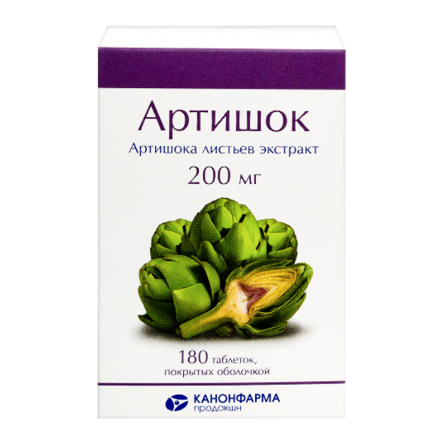 АРТИШОК 0,2 N180 ТАБЛ П/О/БАНКА/