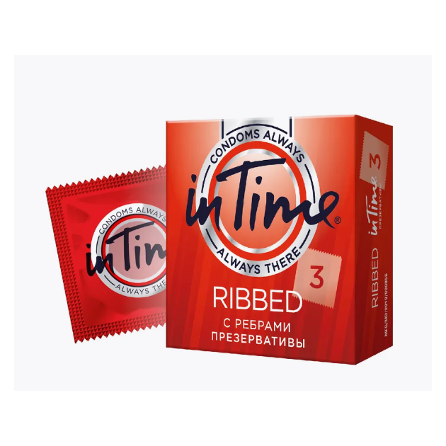 In time презервативы из натурального латекса ribber n3
