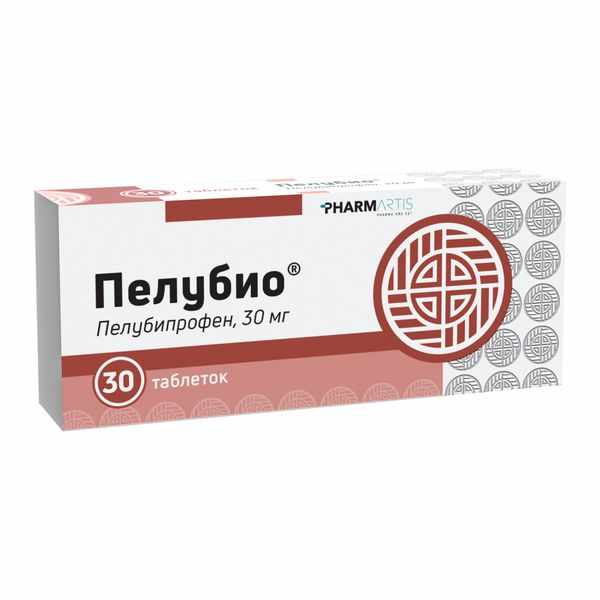 Пелубио таблетки 30мг №30