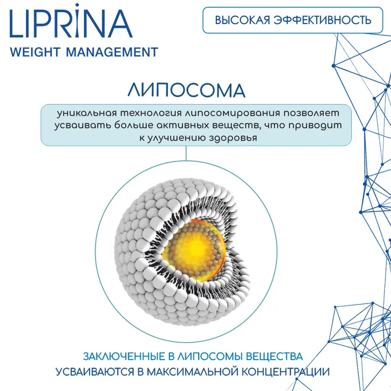 Липрина управление весом капсулы массой 456,5мг №60