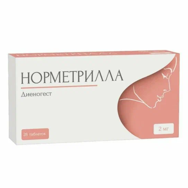 Норметрилла табл 2 мг х28