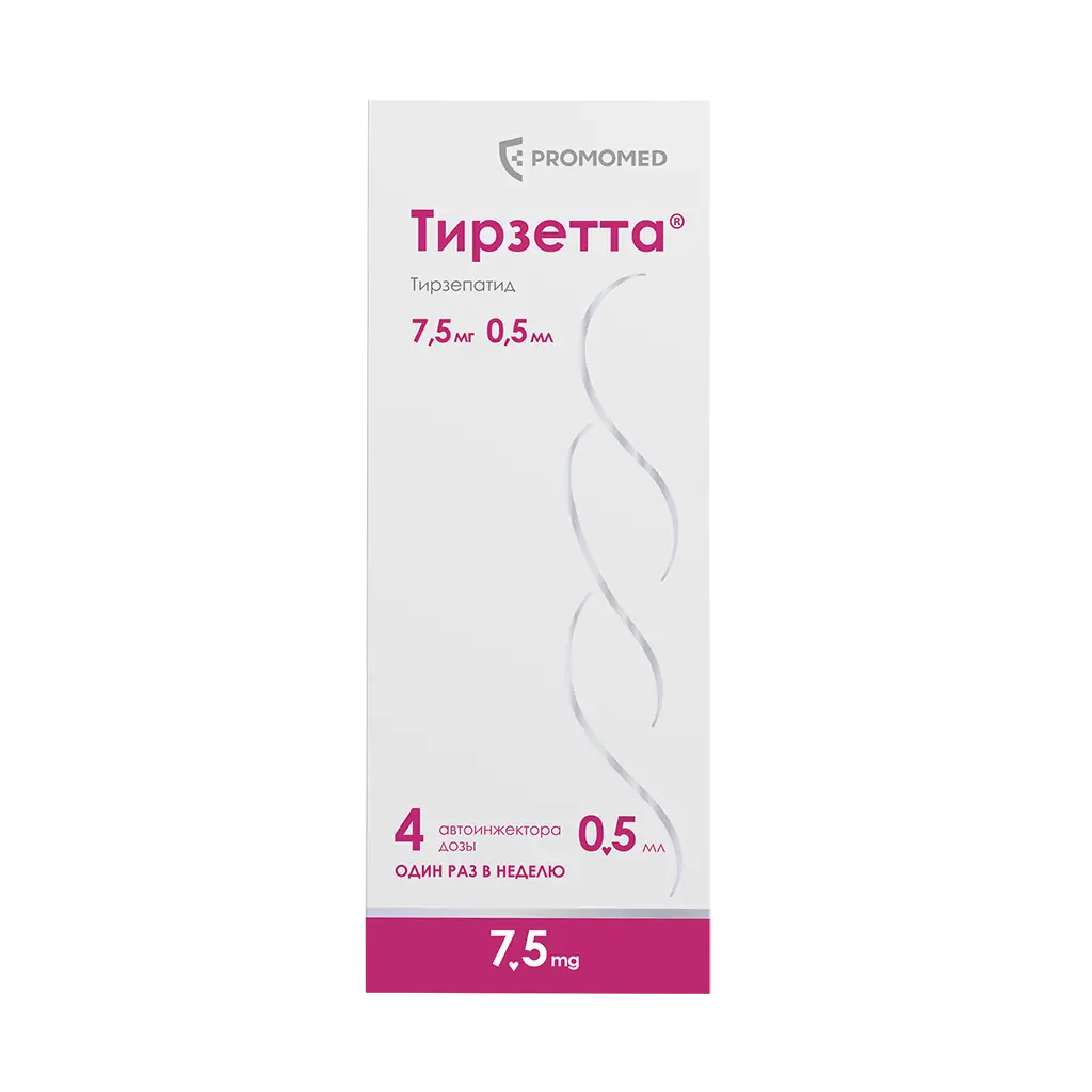Тирзетта® р-р д/подкож. введ. 7,5мг 0,5мл шприцы в автоинжекторах №4 и/у
