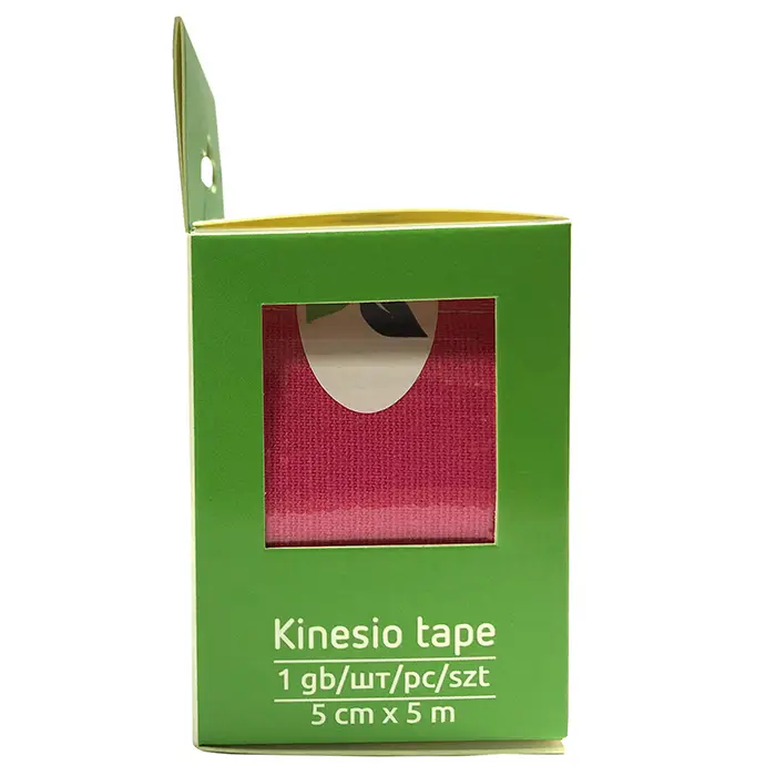 Ecoplast Кинезио тейп розовый 5смх5м