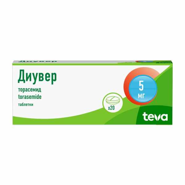 ДИУВЕР 0,005 N20 ТАБЛ