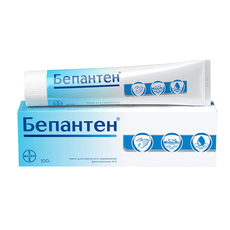 Бепантен крем д/наруж прим 5 % 100 г х1 ^
