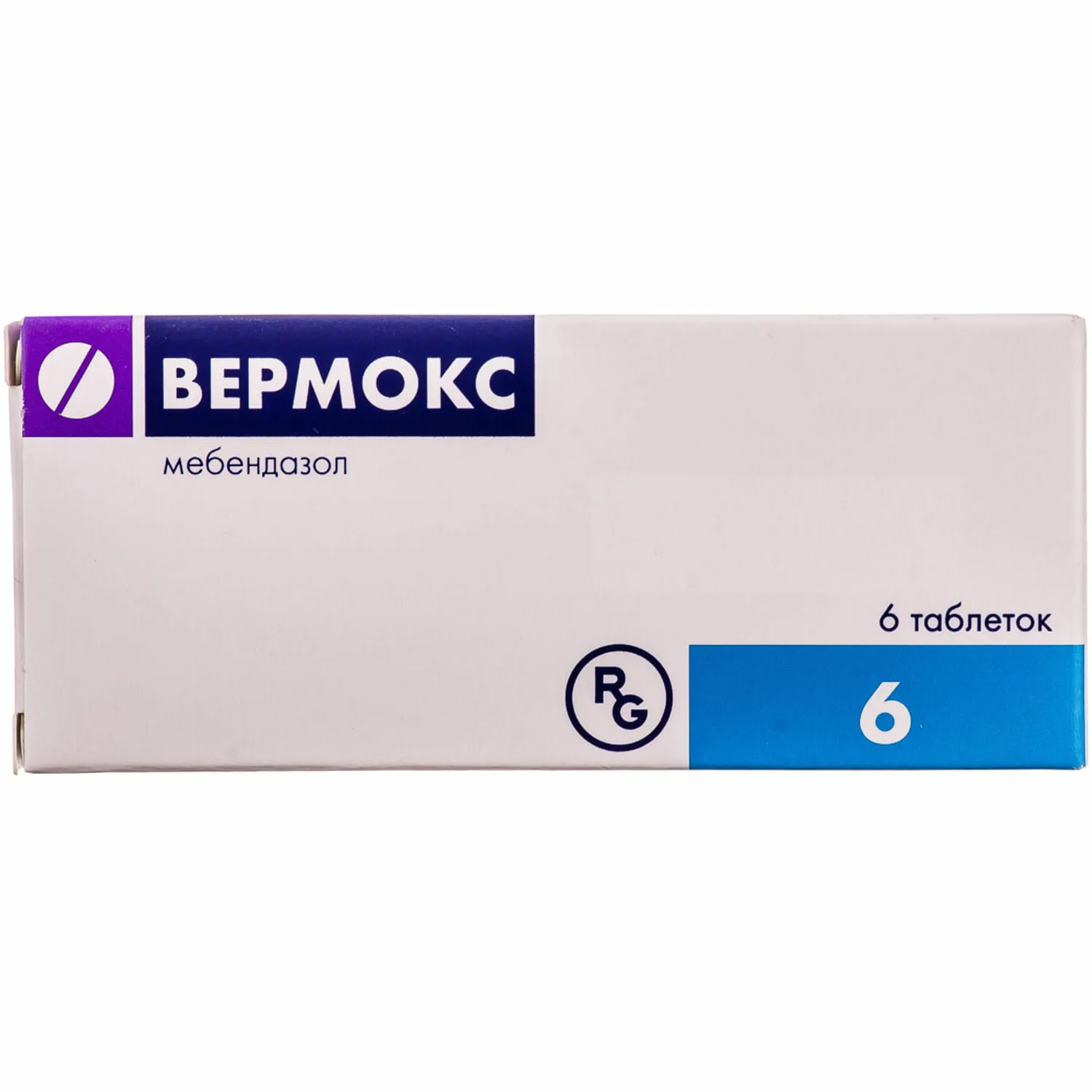 ВЕРМОКС ТАБ. 100МГ №6