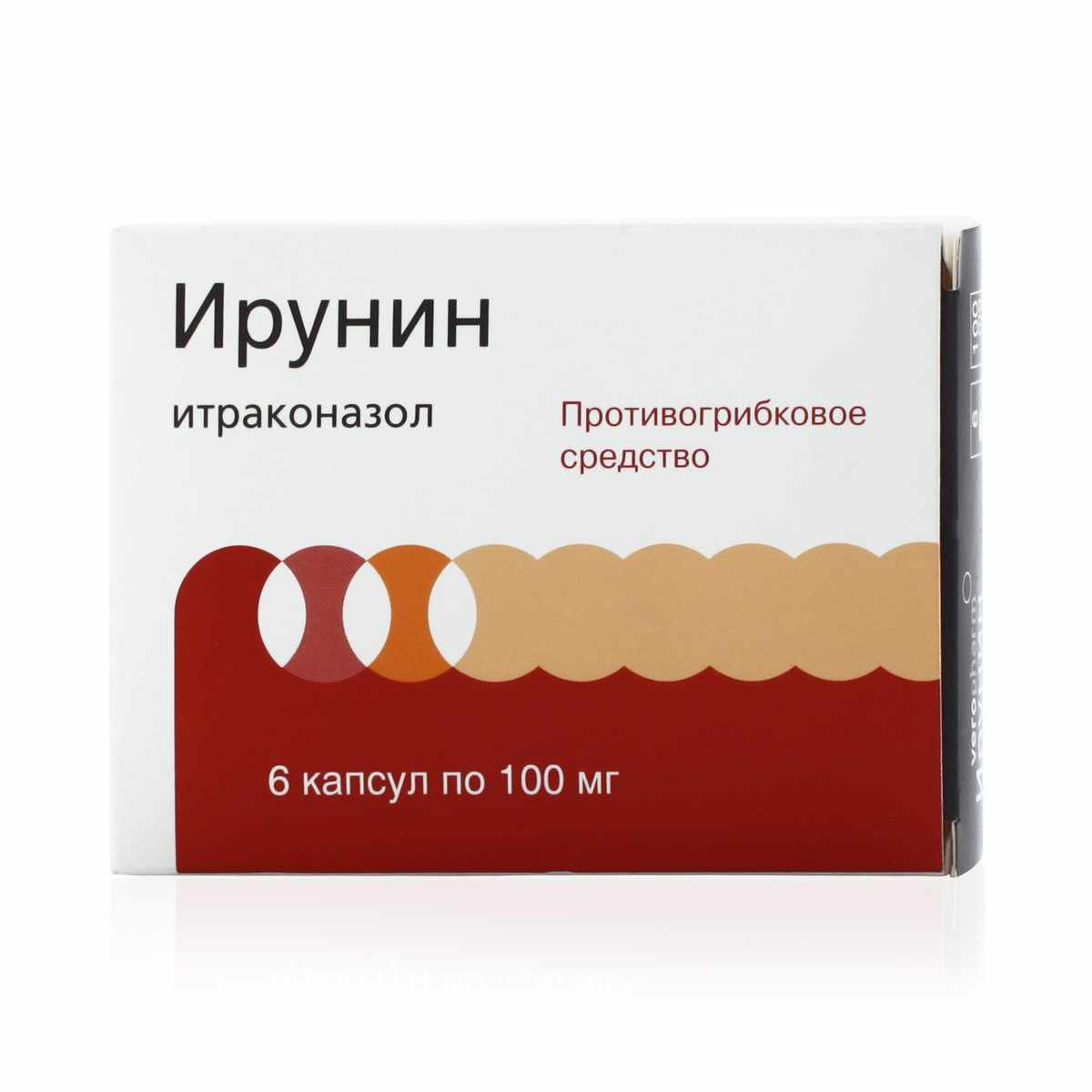 Ирунин® капс. 100мг №6 и/у