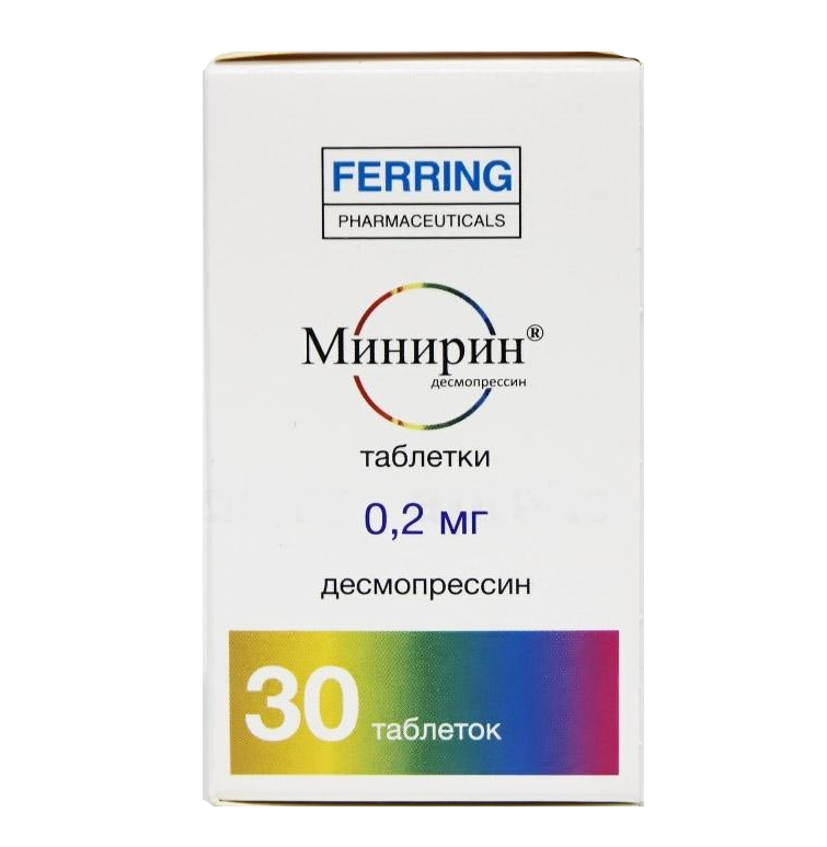 МИНИРИН ТАБ. 0,2МГ №30