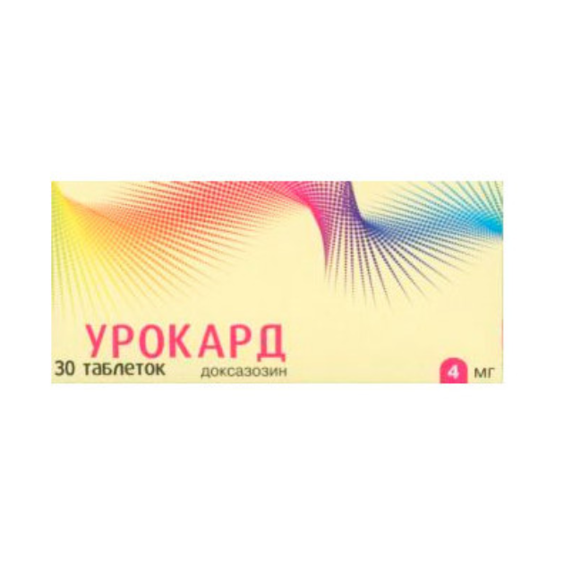 УРОКАРД 0,004 N30 таблетки
