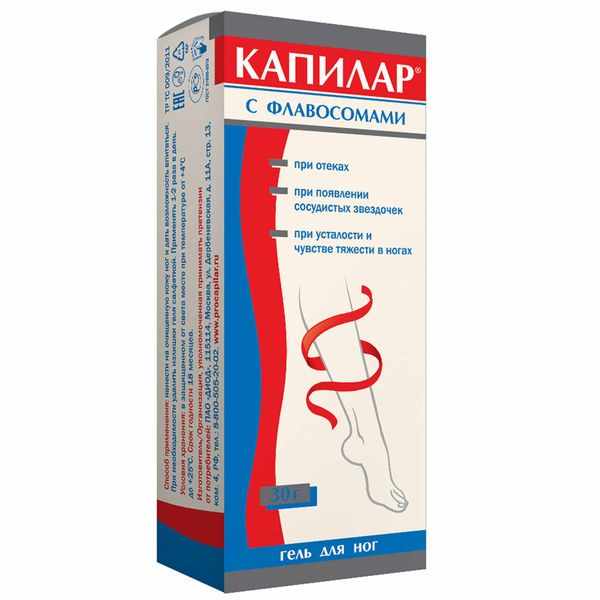 Капилар гель для ног туба 30г