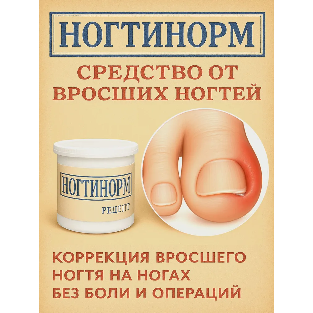 Ногтинорм бальзам для ногтей банка 15мл