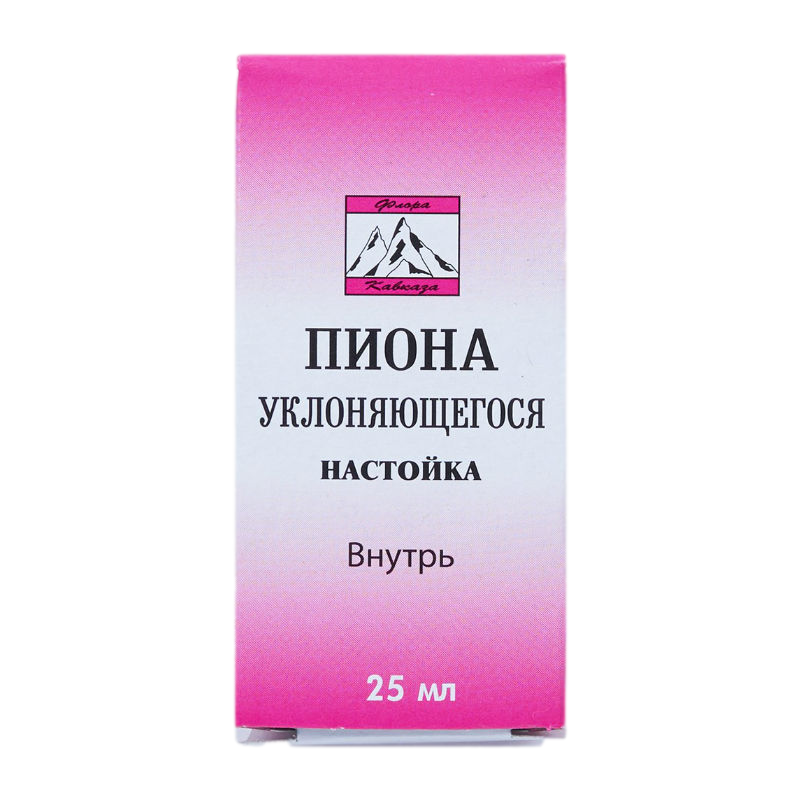 ПИОНА УКЛОНЯЮЩЕГОСЯ НАСТОЙКА ФЛ. 25МЛ