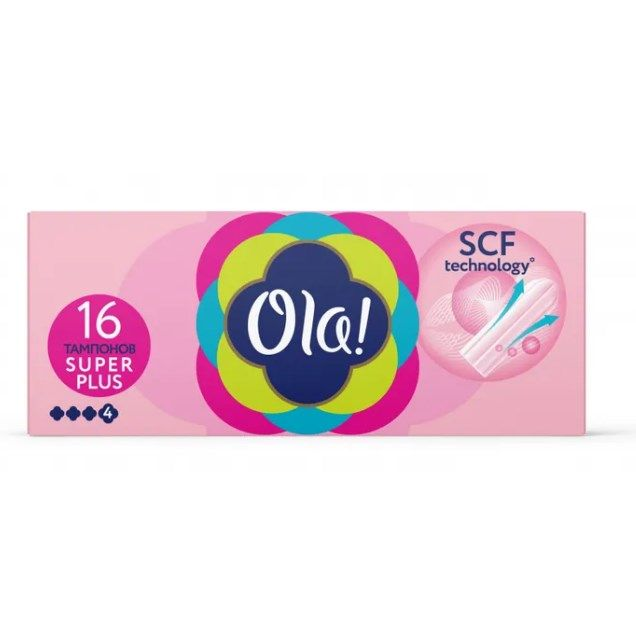 Ola! тампоны normal шелковистая поверхность х16