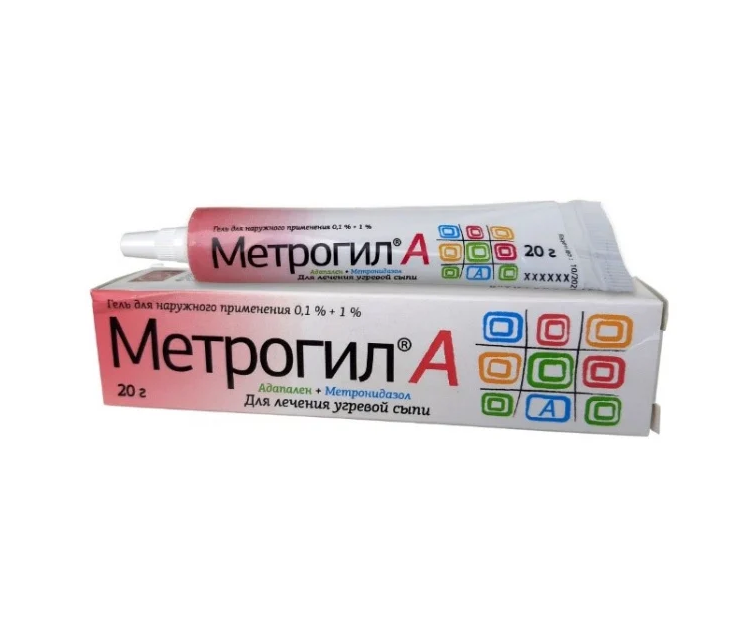 МЕТРОГИЛ А 0,1%+1% 20,0 ГЕЛЬ Д/НАРУЖ ПРИМ