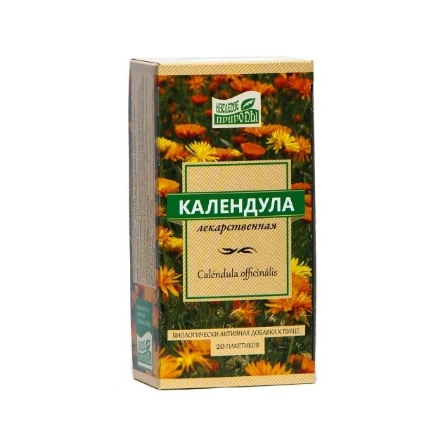 Календула лекарственная фильтр-пакет 1г №20 бад