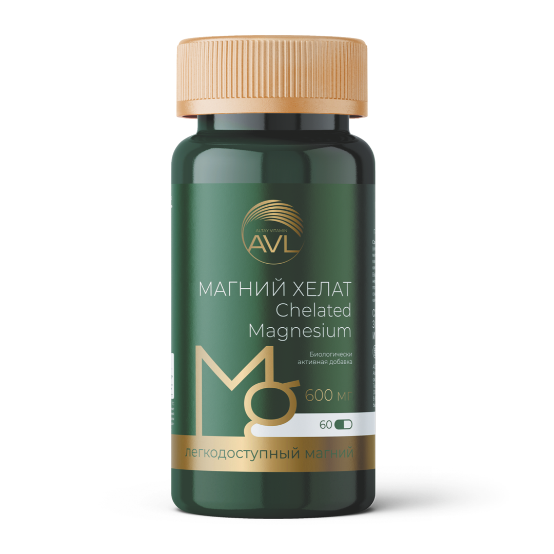 МАГНИЙ ХЕЛАТ N60 КАПС МАССОЙ 636МГ
