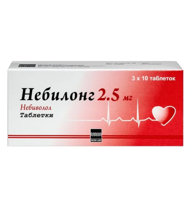 Небилонг таблетки 2,5мг №30