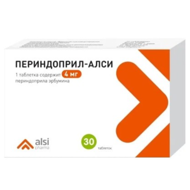 Периндоприл-АЛСИ табл 4 мг х30