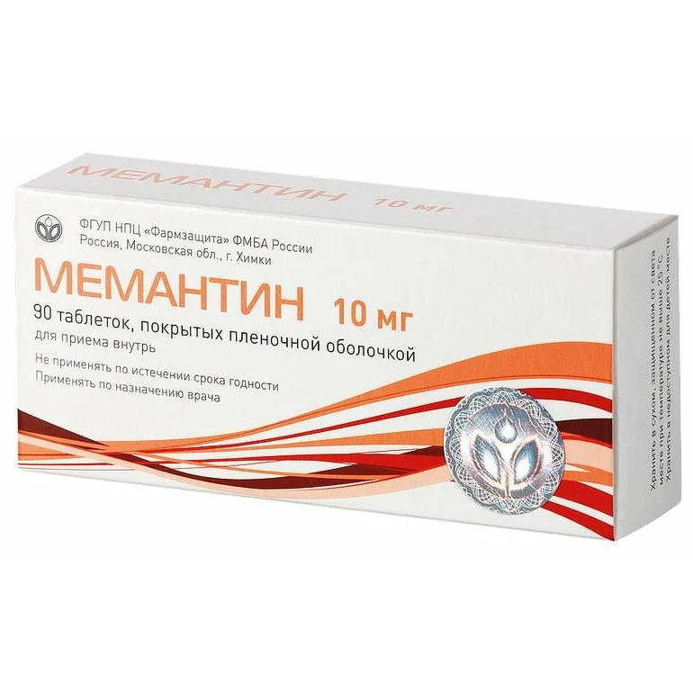 МЕМАНТИН 0,01 N90 ТАБЛ П/ПЛЕН/ОБОЛОЧ /ФАРМЗАЩИТА