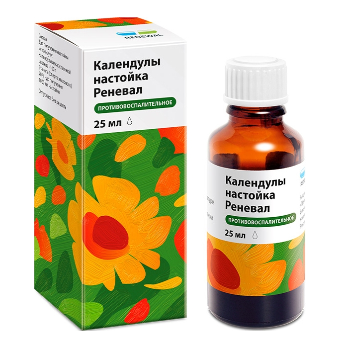 Календулы настойка Реневал 25мл
