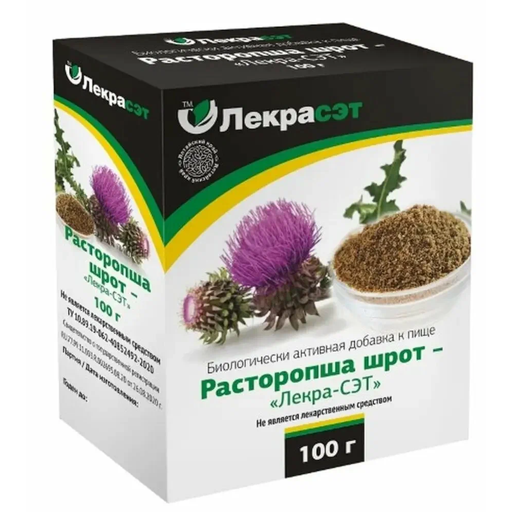 Расторопша шрот-лекра-сэт 100,0