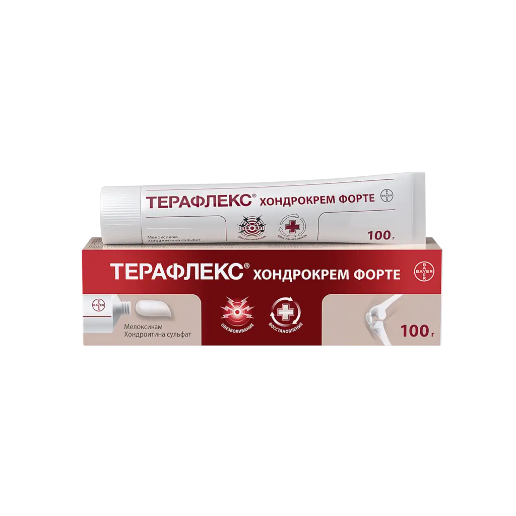 ТЕРАФЛЕКС ХОНДРОКРЕМ ФОРТЕ 0,01/Г+0,05/Г 100,0 КРЕМ Д/НАРУЖ ПРИМ