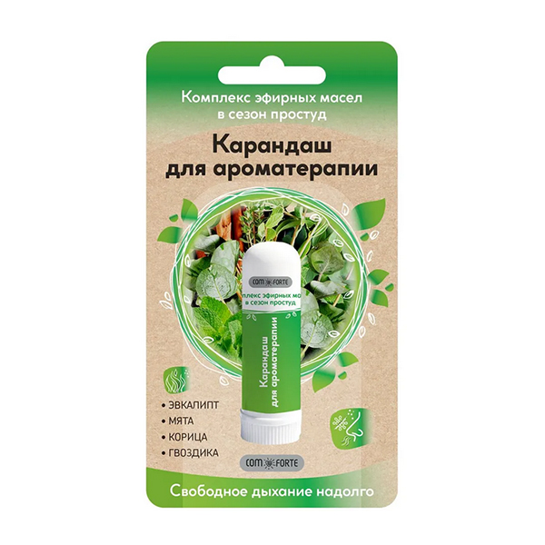 Карандаш ингалятор Дыхание эвкалипта ComForte 1,3 г х1 ПУЛЬС