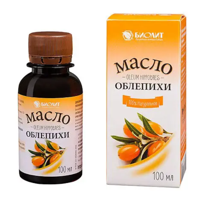 ОБЛЕПИХОВОЕ МАСЛО 100МЛ ФЛАК