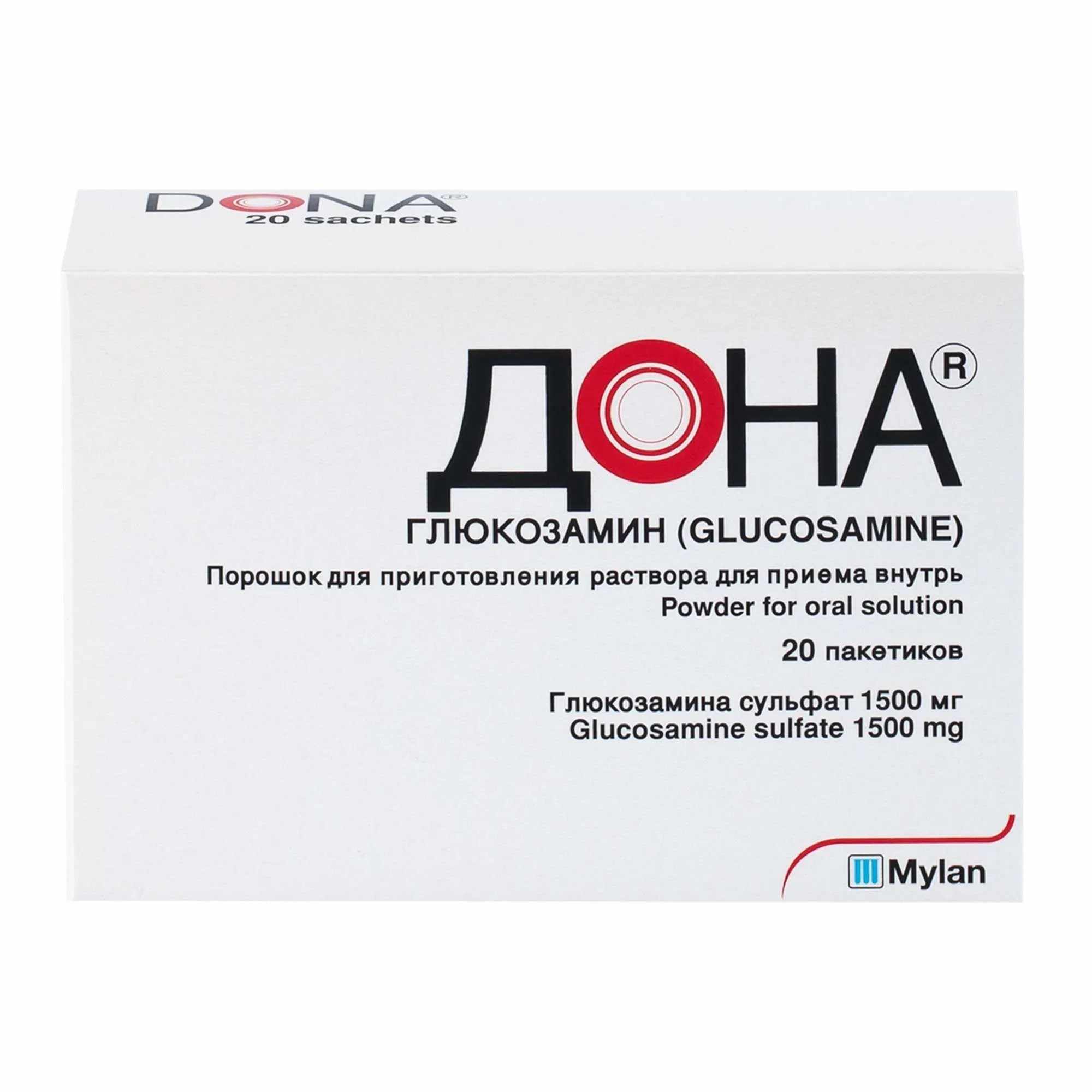 Дона порошок для приготовления раствора 1,5г №20