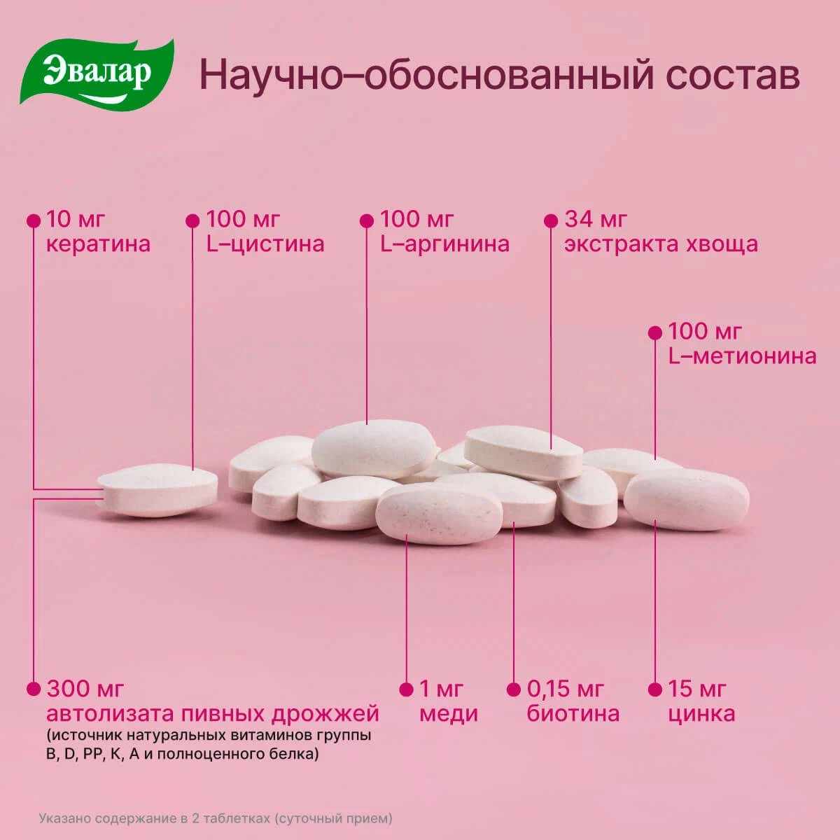 Эксперт волос таблетки покрытые оболочкой массой 1г №180
