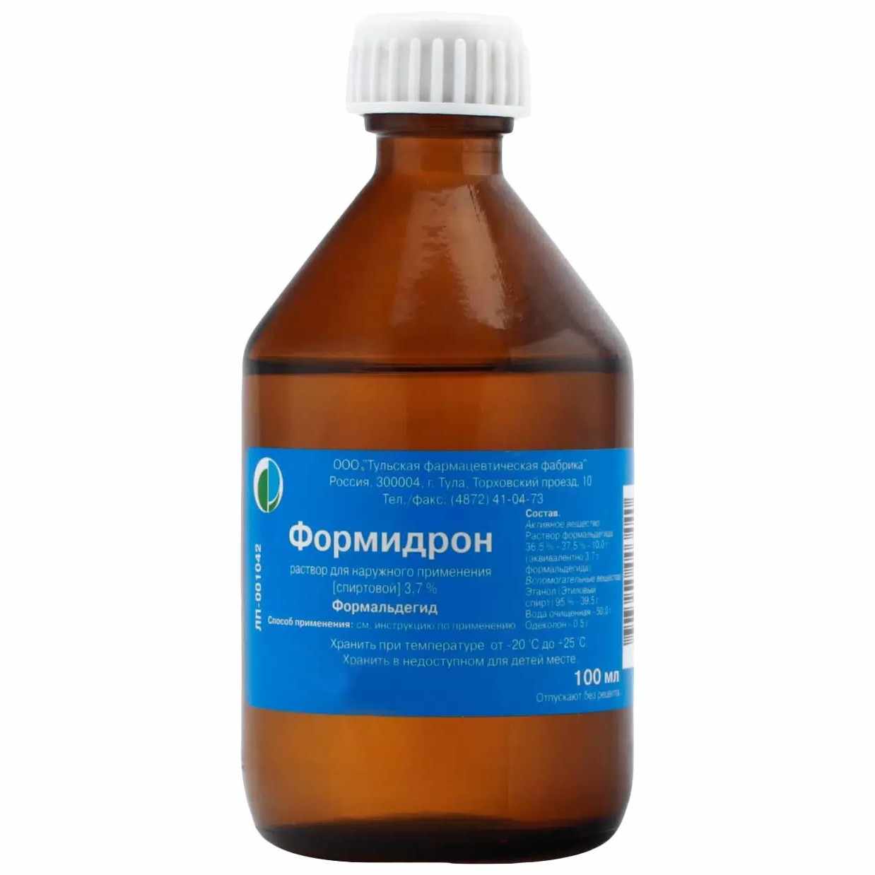 Формидрон раствор для наружного применения спиртовой флакон 100мл