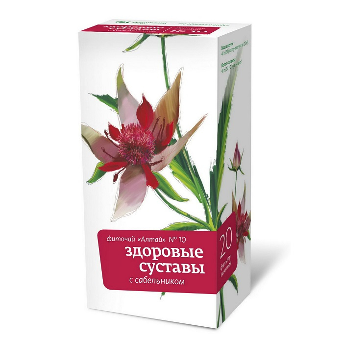 Фиточай алтай n10 здоровые сустав 2,0 n20 ф/п