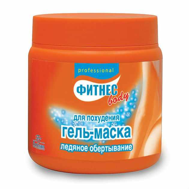 Гель-маска ледяное обертывание д/похудения 200мл (ф-59)